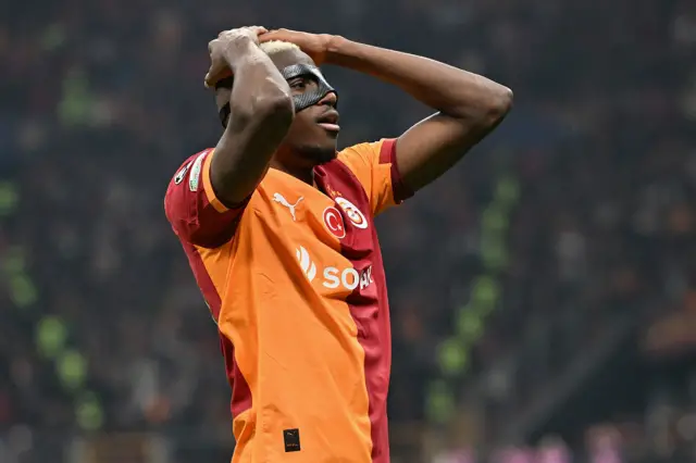 Galatasaray gol sevinci