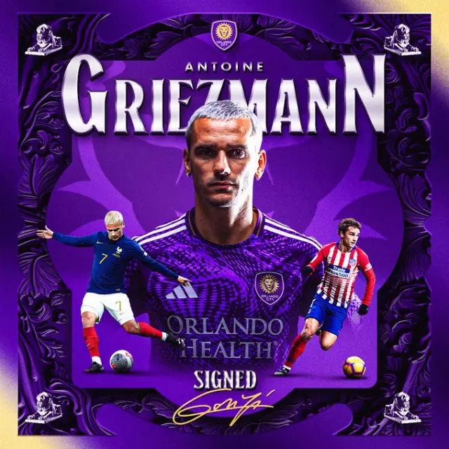 Griezmann'ın yeni forması