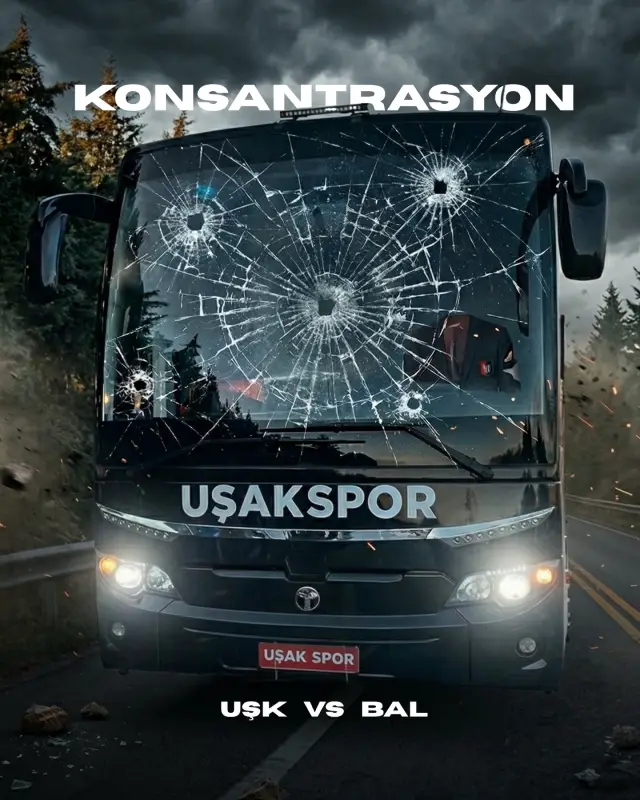 Uşakspor'un sosyal medya gönderisinin ekran görüntüsü