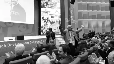 Çetin Güler antrenörlük döneminden bir fotoğraf