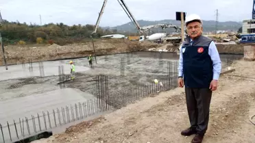 Yarı olimpik havuzun açılış töreni