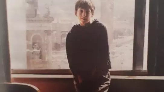 Messi gençlik fotoğrafı