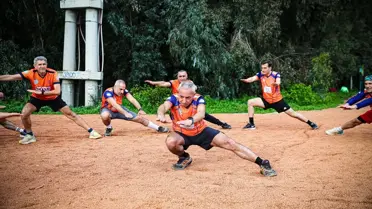 Koşu parkuru ve katılımcılar