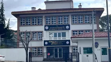 Yeni Emniyet Müdürlüğü binasının iç mekanlarından bir görüntü