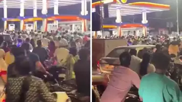 Hindistan’da akaryakıt istasyonlarına akın