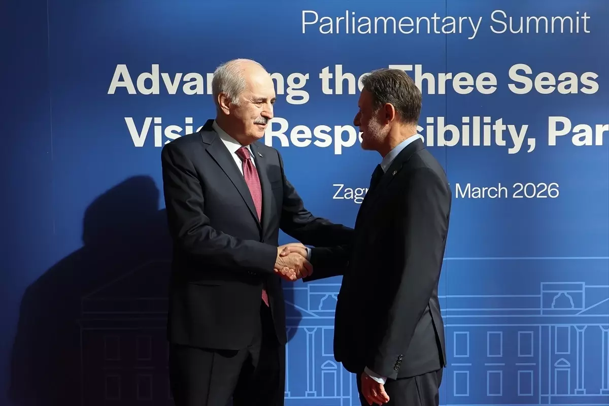 Zagreb'de Üç Deniz Girişimi Parlamenter Zirvesi Başladı: TBMM Başkanı Kurtulmuş Katıldı