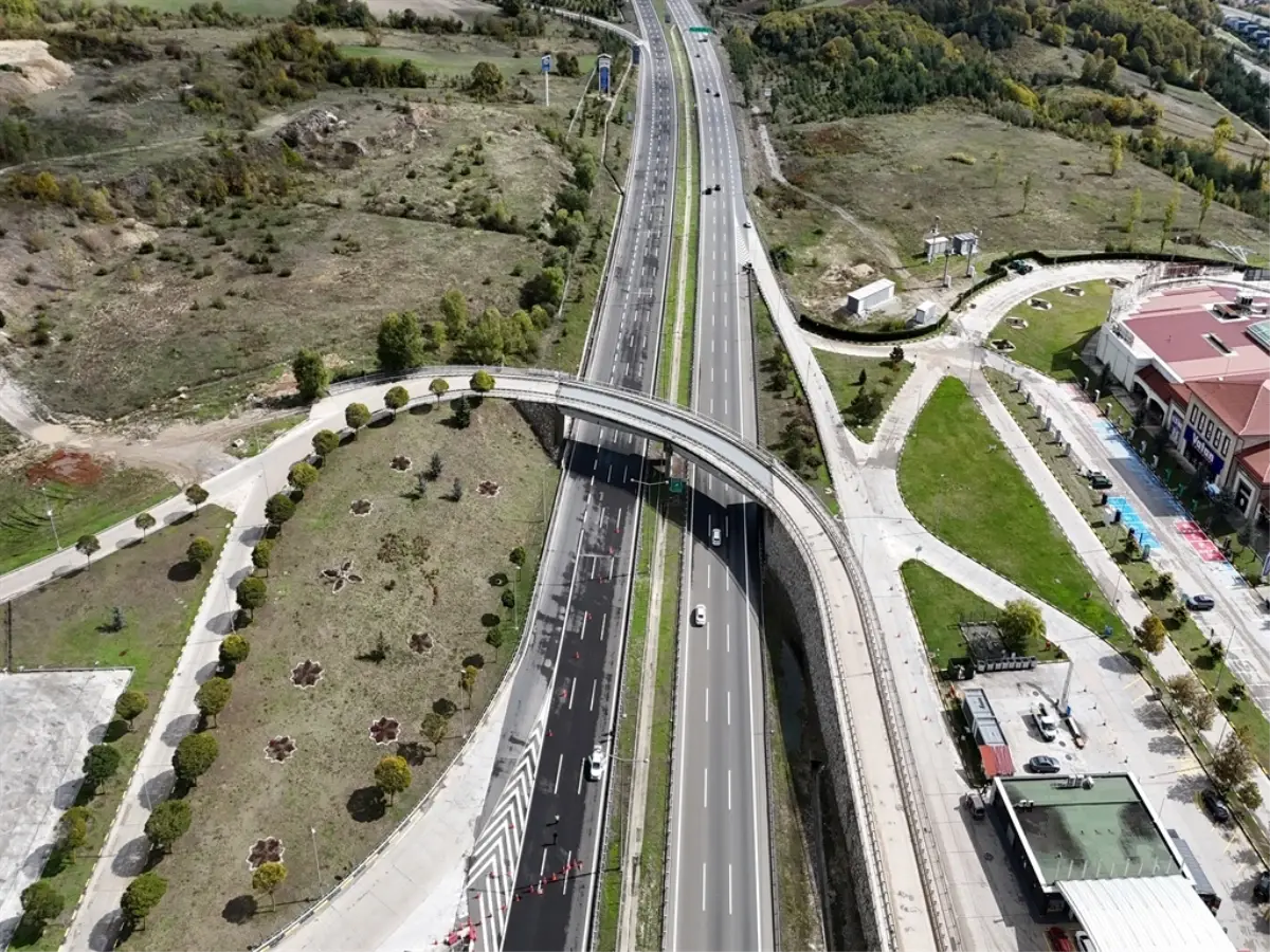 Ramazan Bayramı'nda Bolu Dağı Tüneli'nden Rekor Geçiş