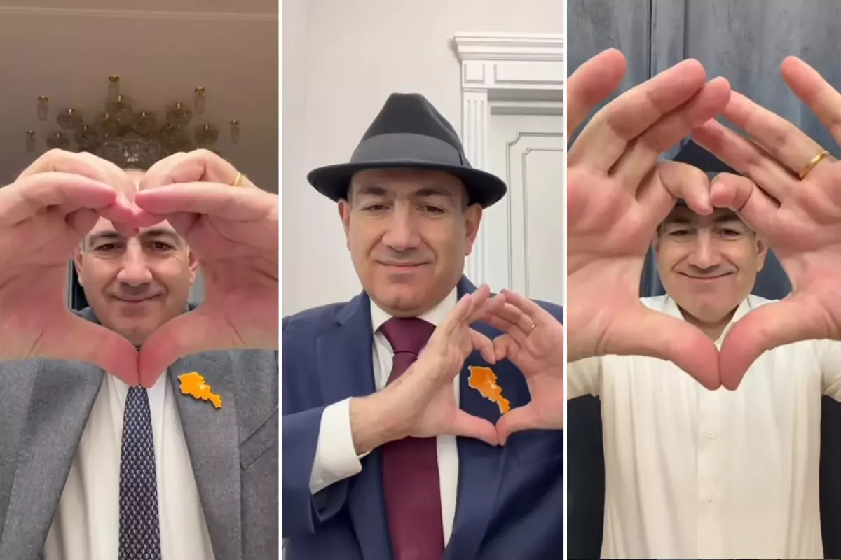 Paşinyan’ın ‘Kalpli Günaydın’ Videoları Sosyal Medyada Gündemi Sallıyor