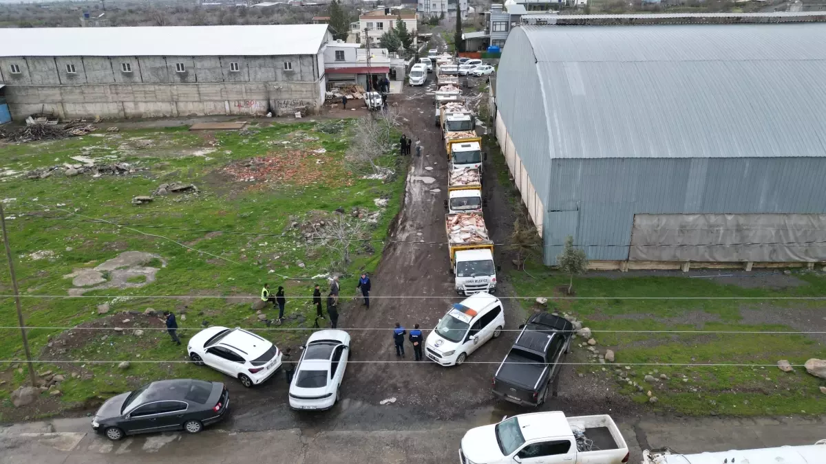 Şanlıurfa Siverek’te 50 Ton Bozulmuş Tavuk Eti Yok Edildi