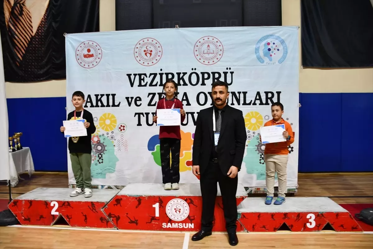 Vezirköprü’de 19 Okul Katıldı: Zeka Oyunları Turnuvası Başarıyla Gerçekleşti