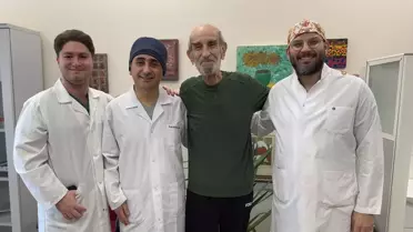 Ameliyat anından fotoğraf