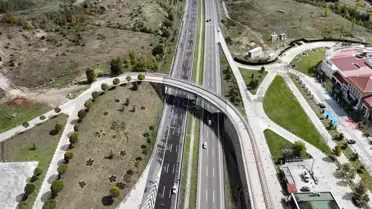 Bolu Dağı Tüneli'nde yoğun trafik