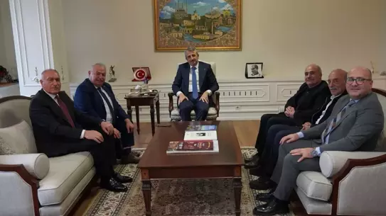 Ziyaret sırasında çekilen fotoğraf