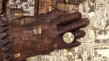 Ekber Sürsal’ın sergideki bir eseri