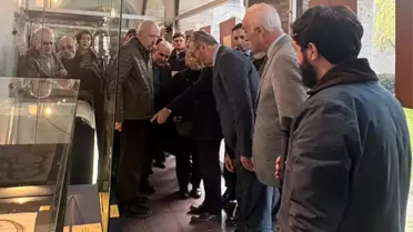 Mustafa Rakım Efendi’nin kaligrafi örneklerinden birinin detay görüntüsü