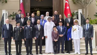 Katar Emiri Şeyh Temim bin Hamed Al Sani taziye ziyareti