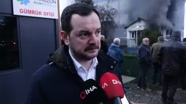 Yangın anındaki fotoğraf