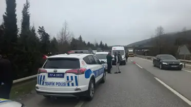 Kaza sonrası görüntü