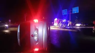 Çorum’da Polis Araçlarıyla Çarpışma: 3 Kişi Yaralandı