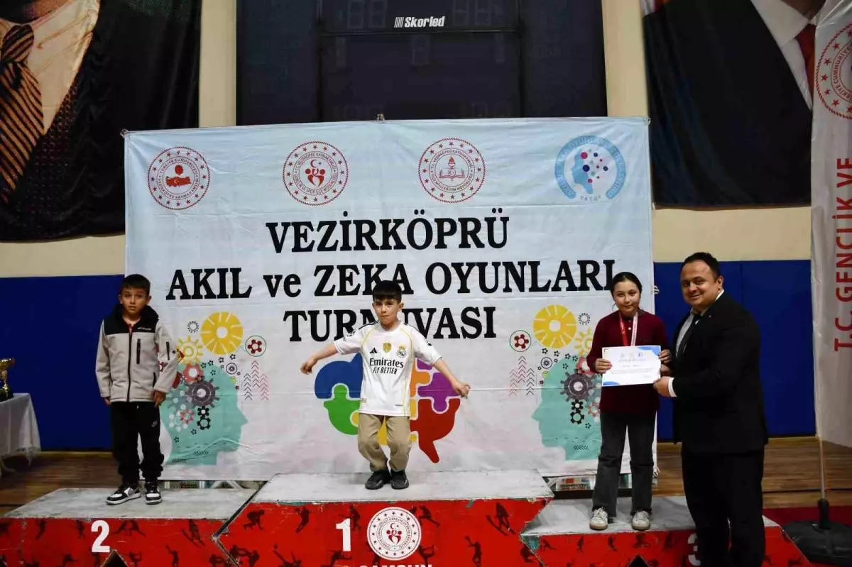 Vezirköprü'ün Genç Zekâları Akıl ve Zeka Oyunları Turnuvasında Buluştu