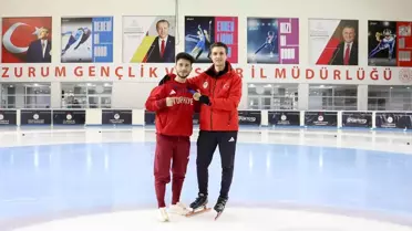 Furkan Akar yarış sırasında