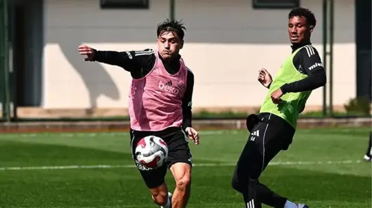 Beşiktaş ve Fenerbahçe derbisi öncesi antrenman