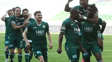 Giresunspor'un son maçından bir kare