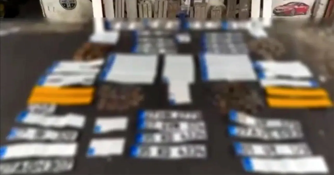 Gaziantep’te Sahte Plaka Operasyonu: 36 Sahte Plaka Ele Geçirildi