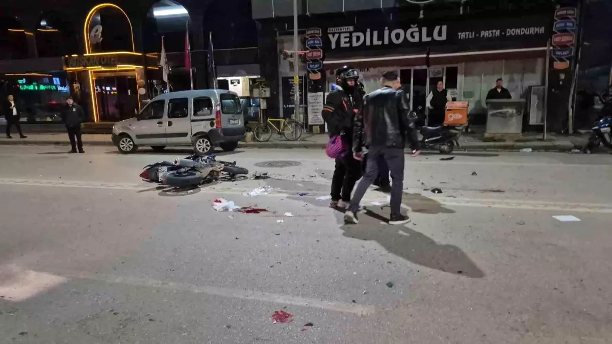 Eskişehir'de Motosiklet Kazası: Sürücü Hastaneye Kaldırıldı