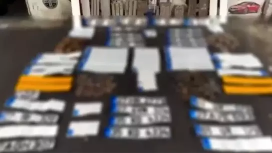Ele geçirilen sahte plakalar