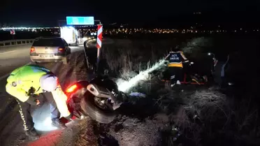 Motosiklet çarpışma anı