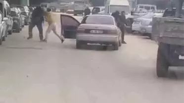 Kavga anının detaylı görüntüsü