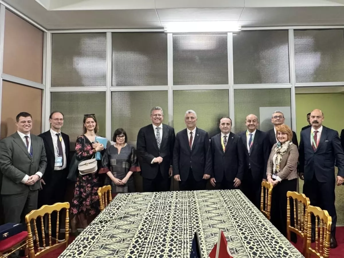 Bakan Ömer Bolat, AB Komiseriyle Ticari İşbirliğini Derinleştirdi