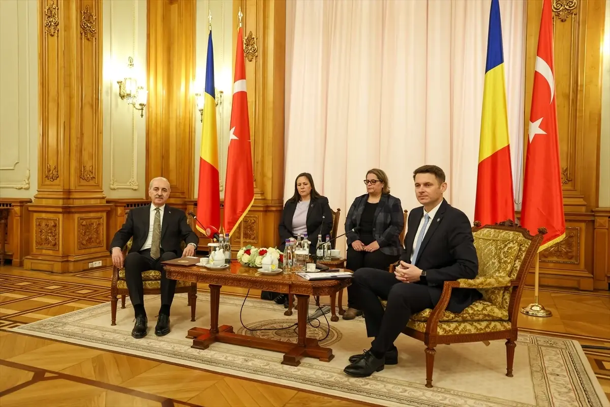 TBMM Başkanı Numan Kurtulmuş, Romanya'da Stratejik Görüşmeler Gerçekleştirdi