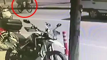 Güvenlik kamerası görüntüsünde parayı taşıyan kişi