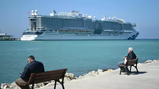 Sun Princess gemisinin dış görünüşü