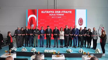 Kütahya OSB'de Yeni İtfaiye Binası Açıldı: Modern Tesis Hizmete Girdi