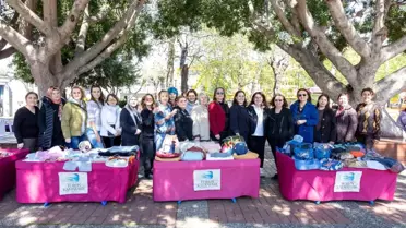 Emek Pazarında sergilenen el emeği ürünler