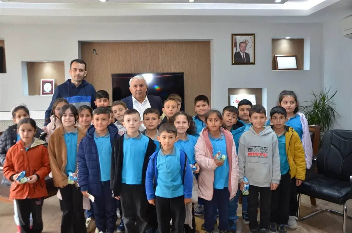 Göynücek Atatürk İlkokulu Öğrencileri Başkan Şahin ile Buluştu