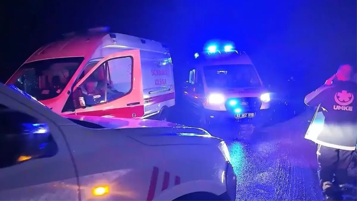 Şanlıurfa’da Şiddetli Sağanak Sonrası 10 Kişilik Aile Kurtarıldı