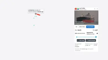 İstanbul Boğazı'nda Rusya Kökenli Altura Tankerine İnsansız Deniz Aracı Saldırısı