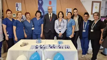 Kolon kanseri erken teşhis ve tedavi görselleri