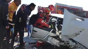 Kurtarılan kadın yolcu