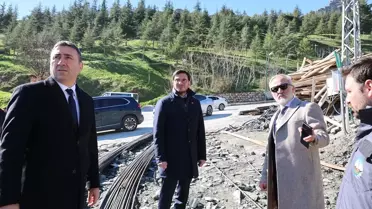 Kentsel dönüşüm çalışması sırasında çekilmiş fotoğraf