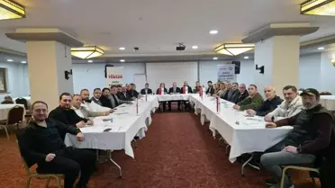 Toplantı sırasında çekilmiş fotoğraf