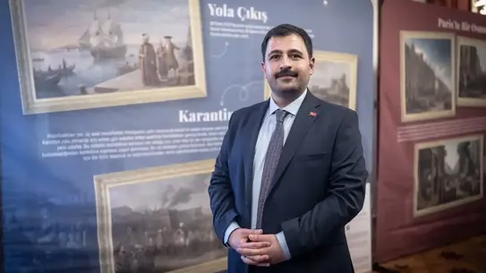 Sergideki dijital sanat eserlerinden bir tanesi