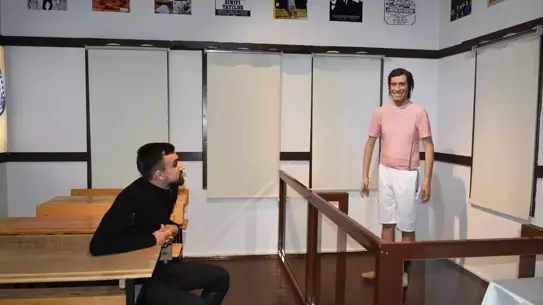 Kemal Sunal Anı Odası'nda sergilenen eşyalar