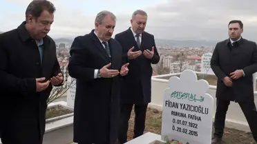 Anma töreninde BBP yetkilileri