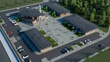 Mahalle külliyesi projesi planı