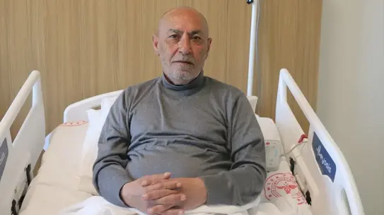 Erken müdahale sonrası iyileşen Kemal Kılıç